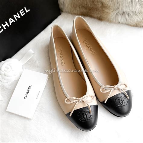 ballerine chanel prezzi|chanel ballet flats beige.